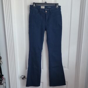 Pilcro Indigo Denim Jeans Flare Anthropologie Size 26